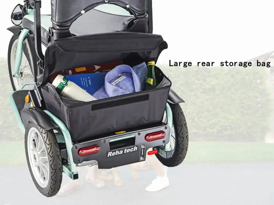 outdoor 3 wheel handicapped mobility electric scooter