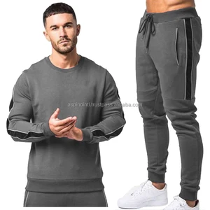 dark grey sweatsuit