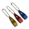 TECTO Stylish Fly Fishing Line Nippers/Cutters/Clippers Stainless Steel Multicolored With Ring Fly Tying Tools