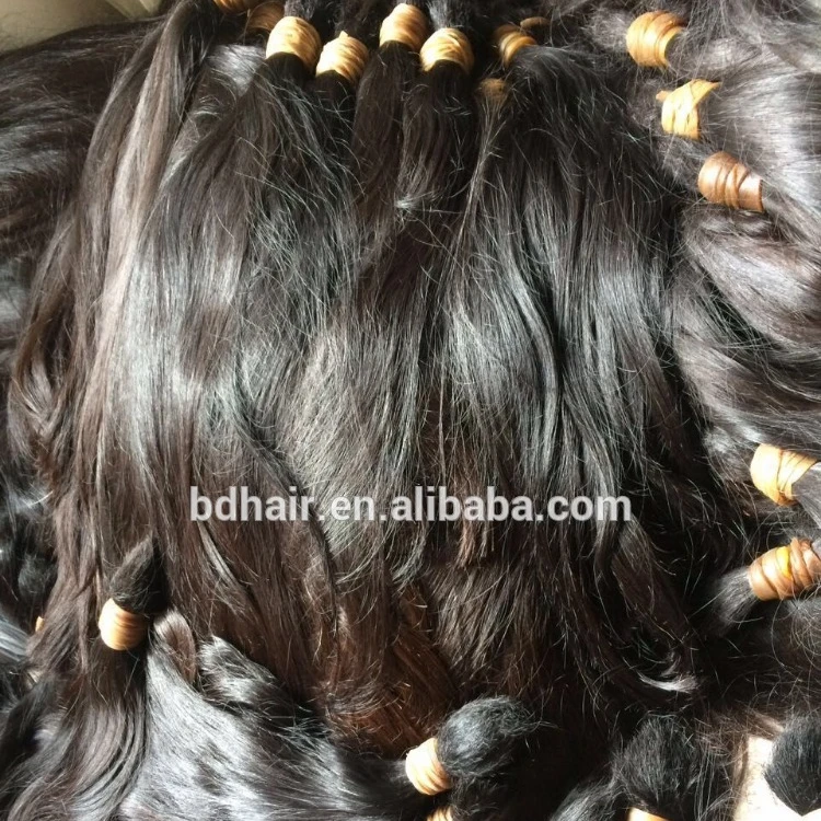 

unprocessed raw one donor bulk human hair