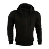 PIB-3369 Hoodies Motorcycle Motorbike Hoodie Jacket Zip Up Removable CE protectors UK europe