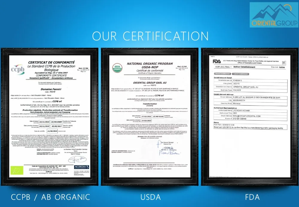 
Argan oil 2017 OBM / OEM Pure certificated wholesale Argan oil with private labeling 
