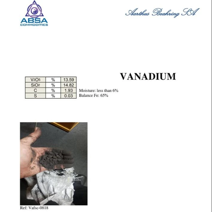 
Vanadium slag 