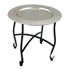 Round moroccan tray table