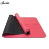 Popular Anti Slip PU Surface Embossed Yoga Mat
