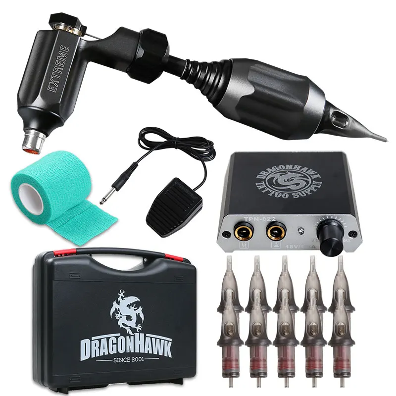 Free Shipping Usa Dragonhawk Rotary Tattoo Machine Kits Buy Tattoo