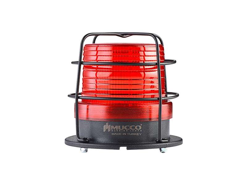 
Super Bright Signal Beacons with 5 Light Modes Steady Flashing Strobing Rotary Photocell Signal Beacon with Protection Cage 