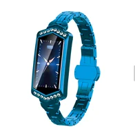 

Women smartwatch B78 fashion girl bracelet heart rate blood pressure waterproof smart fitness band
