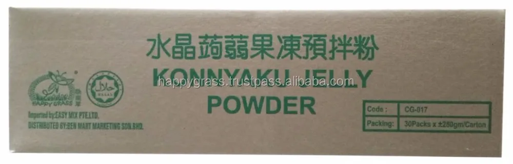 
Hot Sales Konnyaku Jelly Powder With Original Flavor 