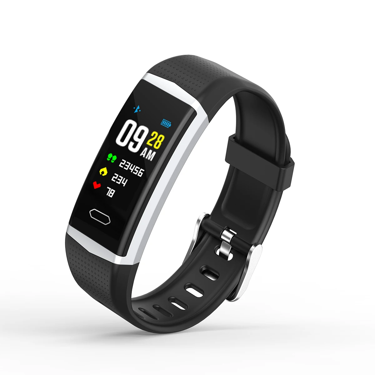 

accurate sports tracking with build in GPS changeable strap and IP68 waterproof weather forecast