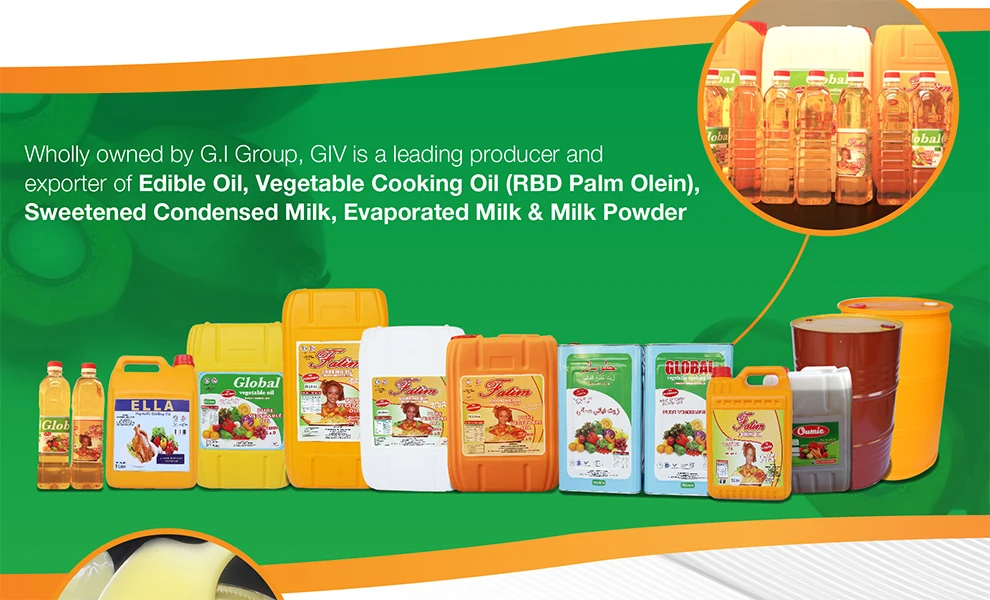 GLOBAL INTELLECT VENTURES SDN. BHD. - COOKING OIL,MILK