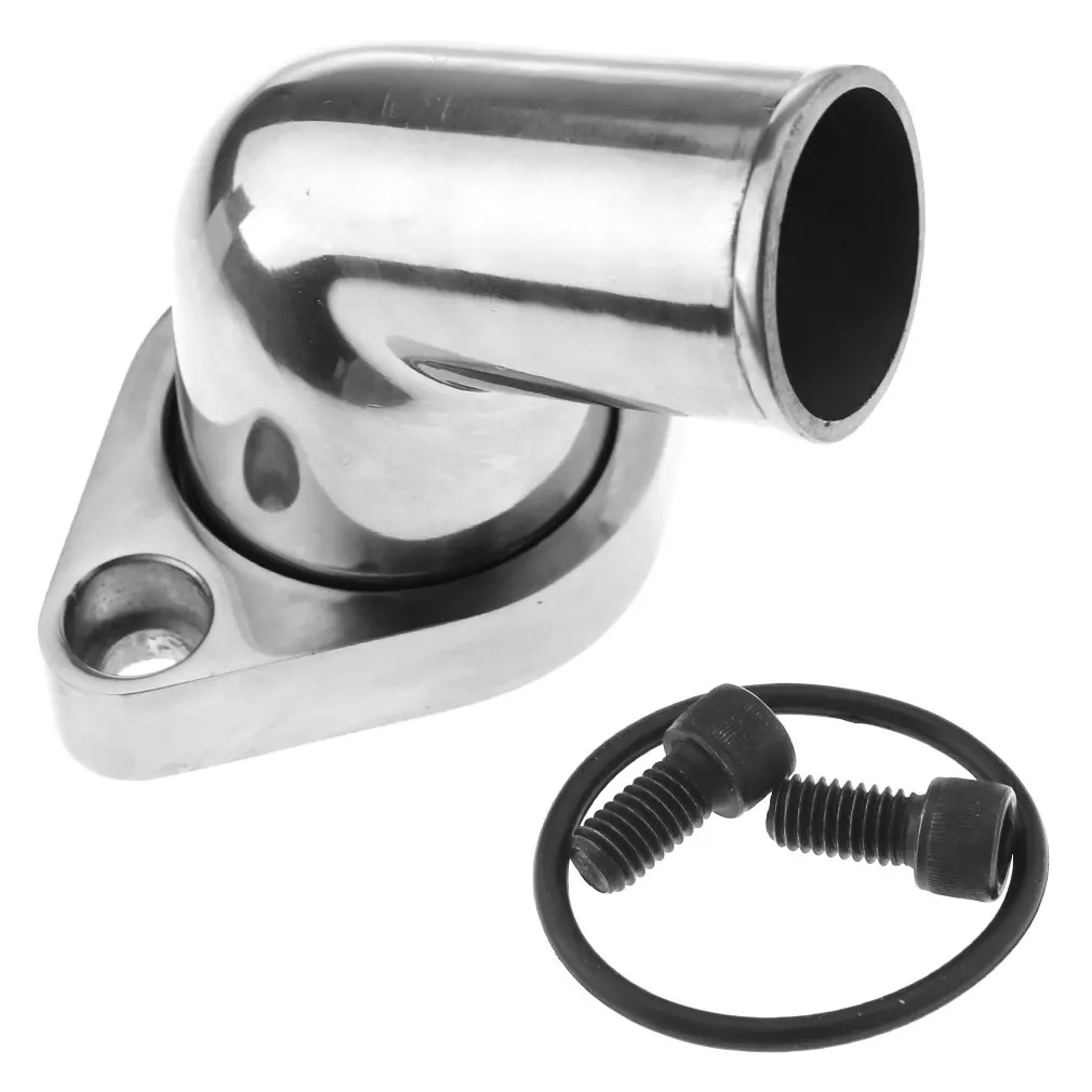 Billet Aluminum Water Neck Thermostat Housing 95° SBC BBC Chevy 327 350 454 396