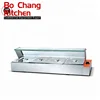 table top 4 Pan Electric Bain Marie/ Stainless Steel Commercial Bain Marie Food Warmer
