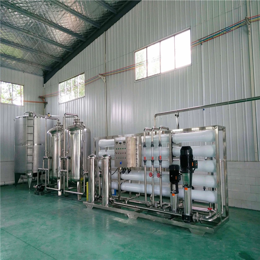 
Small scale Reverse Osmosis water treatment plant 