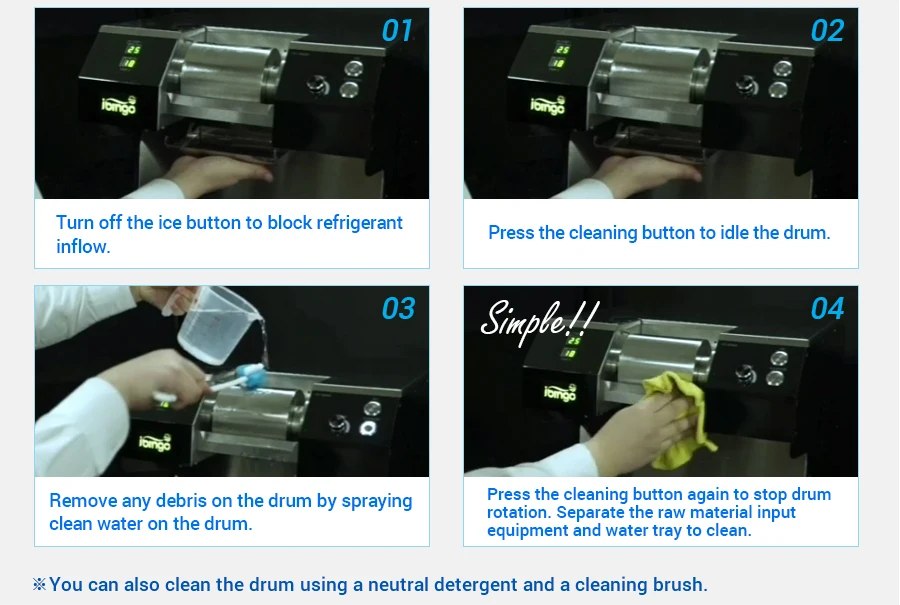 New Machine!! Ibingo Air Cooled Snow Flake Ice Machine Kc300as,Global