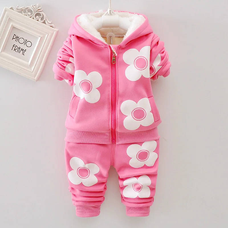 baby velvet tracksuit