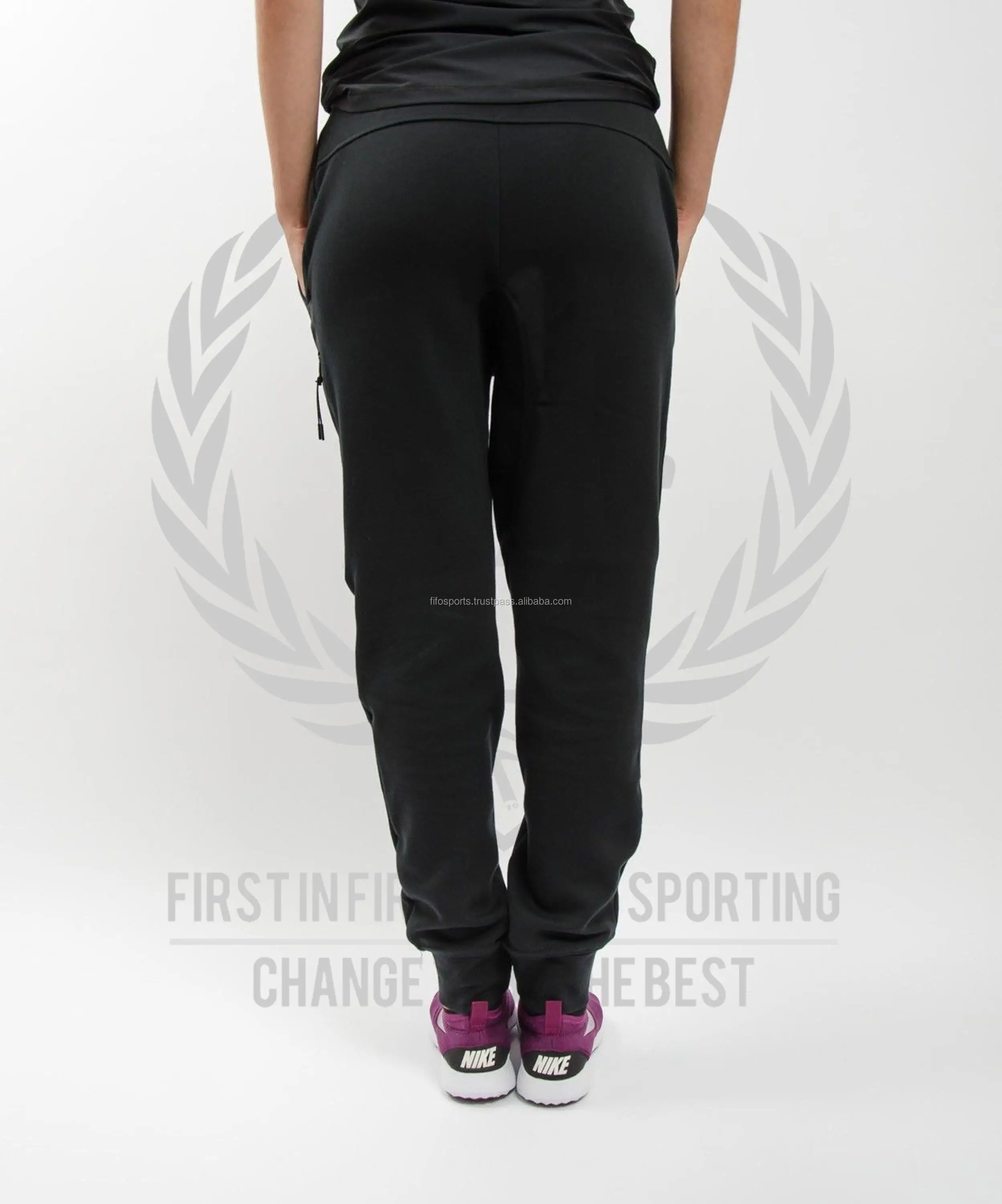 tapered ladies joggers