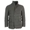 woman wool long check coat