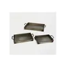 Galvanized Metal Wire Nesting Serving Trays,