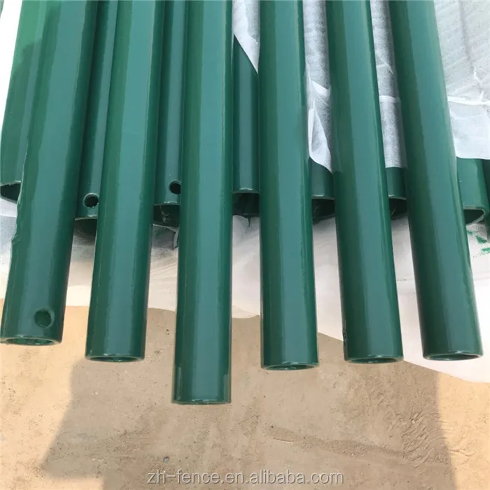 12 Foot Metal Steel Fence Posts With Green - Buy Fence Post,Green Fence