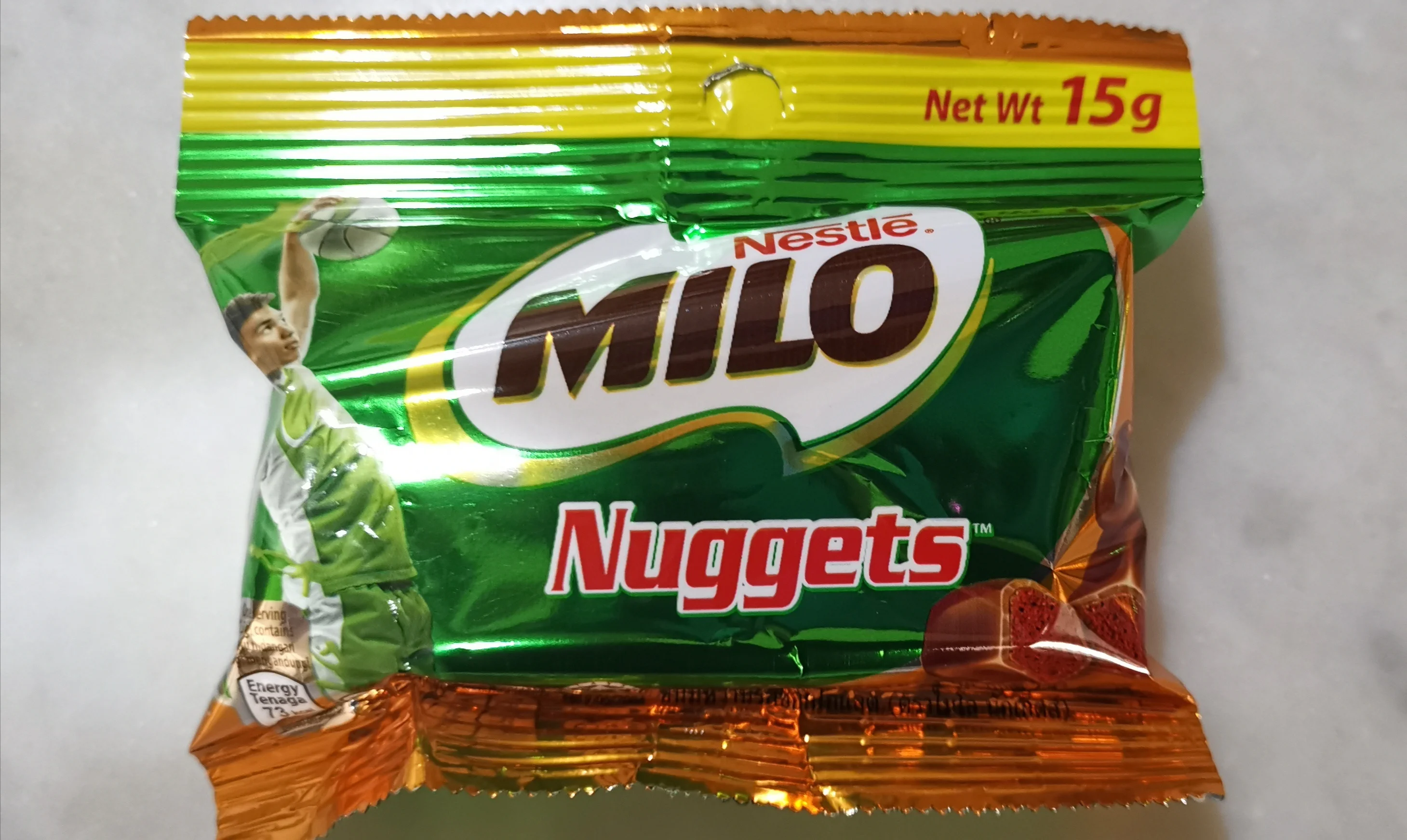 
Milo Chocolate Malt Snack Nuggets 