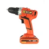 2019 36PC 21V Dual Speed Electrical Lithium Cordless Drill Kit
