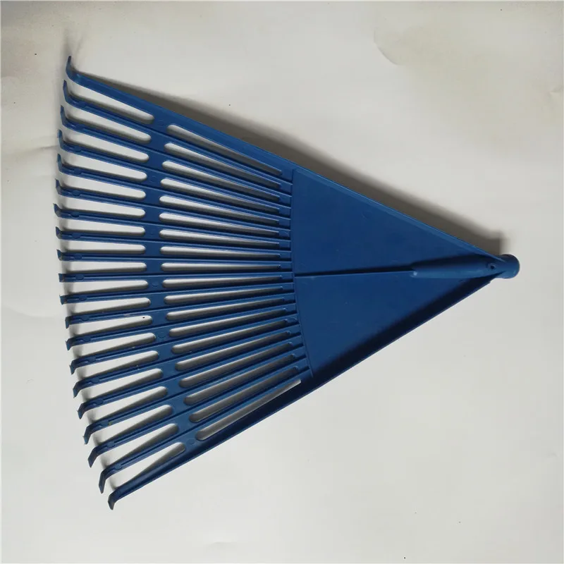 Blue Plastic Garden Leaf Rake Head R133 20teeth - Buy Plastic Leaf Rake ...