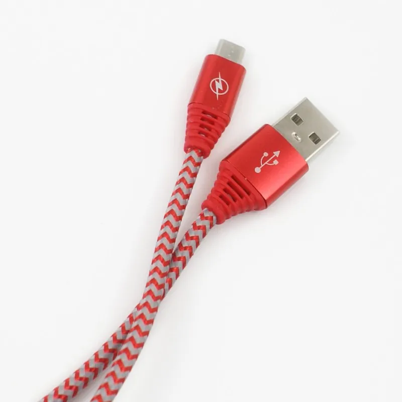 MIUSB High Quality 2A Micro USB Cable 1M Fast Charger Denim Braided Cable For samsung huawei - ANKUX.COM