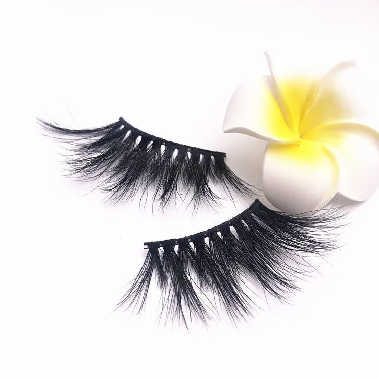 

25mm Good quality wholesale price Private Label Mink Eyelashes 100% 3D real mink lashes vendor with custom eyelash packaging