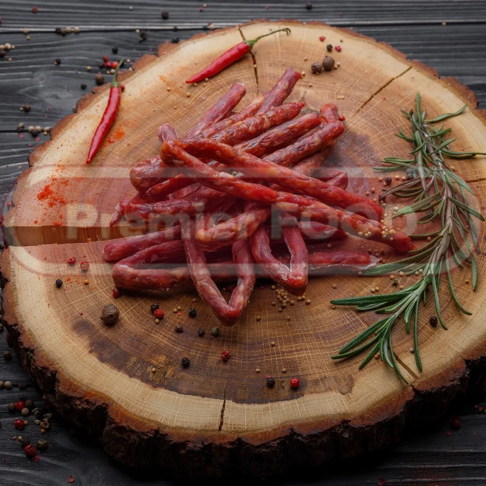 grill kabanossi khmyzok natural dried meat sausage