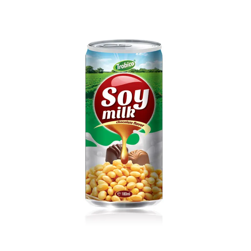 
Wholesale 180ml Canned Soya Milk Drink 
