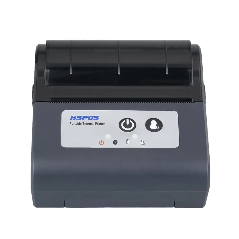 

HSPOS Factory Hot Sale Usb+Wifi Photo 12V 80mm Mobile Receipt Printer Have Black And White Two Colors Available For Store 88UW, Black color