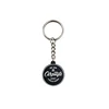 Personalised free design custom shape soft 3D Circular Fashion Custom Pvc Keychain