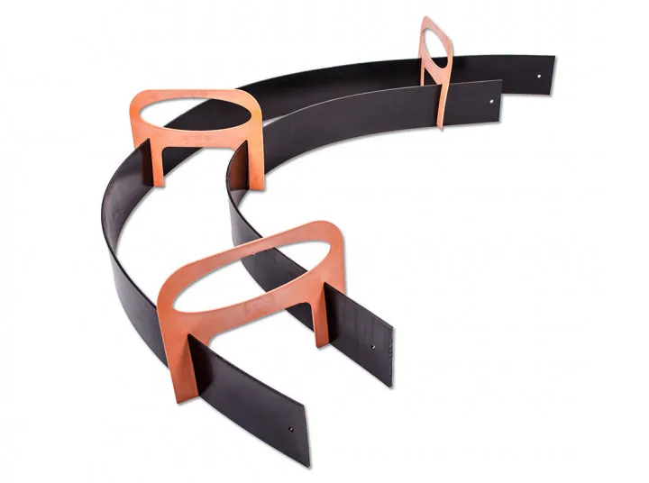 
Flexible curb for garden 