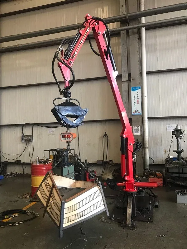 forestry hydraulic crane for tractor RC4200, View forestry crane for