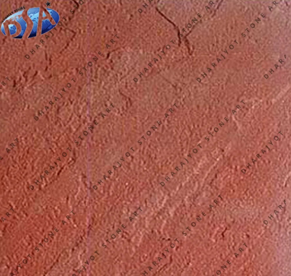 
Natural High Quality Jodhpurs Red Sandstone Outside Flooring Slab 