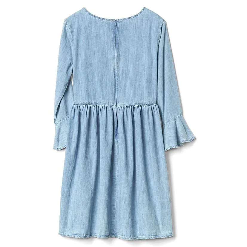 ralph lauren baby denim dress