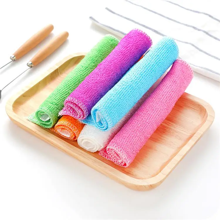 Bamboo Clean Towel Multi Function Kitchen Rags Dish Cloth ...