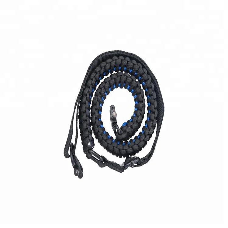 

High Quality Military Sling Two Points AR 15 Army Thin Blue Line Parachute Cord Rifle Gun Sling With Quick Detach, More than 200 colors