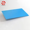 custom size die cut corflute coroplast correx white blue PP corrugated plastic box enclosure cushion sheets