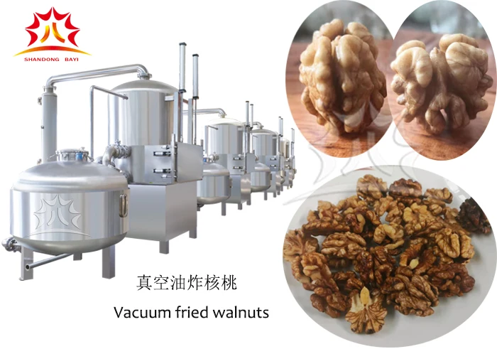 Automatic Vacuum Frying Machine for Food Chips