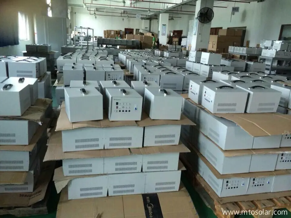 portable 4kw solar heating system low price solar house lighting system