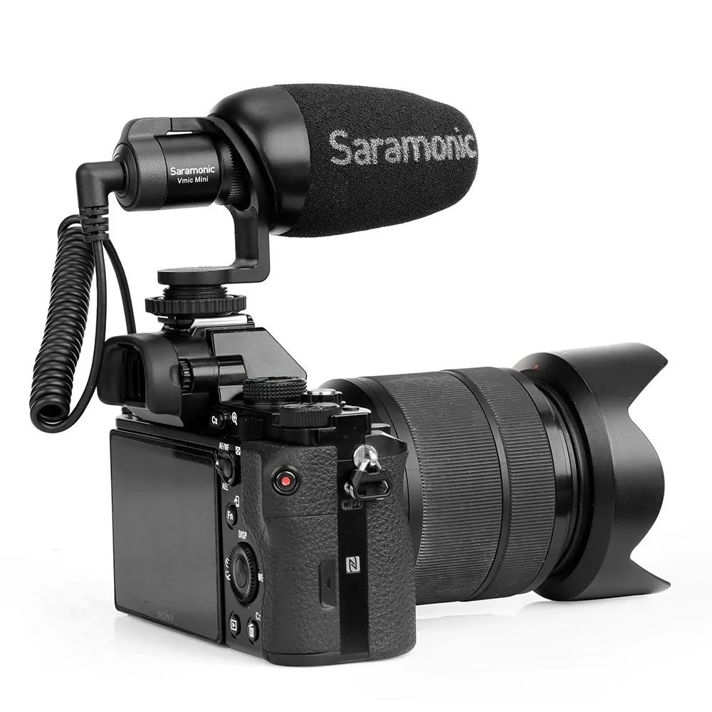 Saramonic Vmic Mini Microphone For Dslr,Mirrorless And Video Cameras Or ...