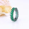 foxi jewelry 2018 European and American countries like the emerald gold ring