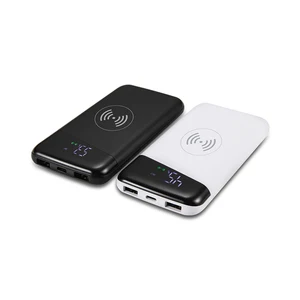 Portable QI 10000 mAh Wireless Charger Power Bank