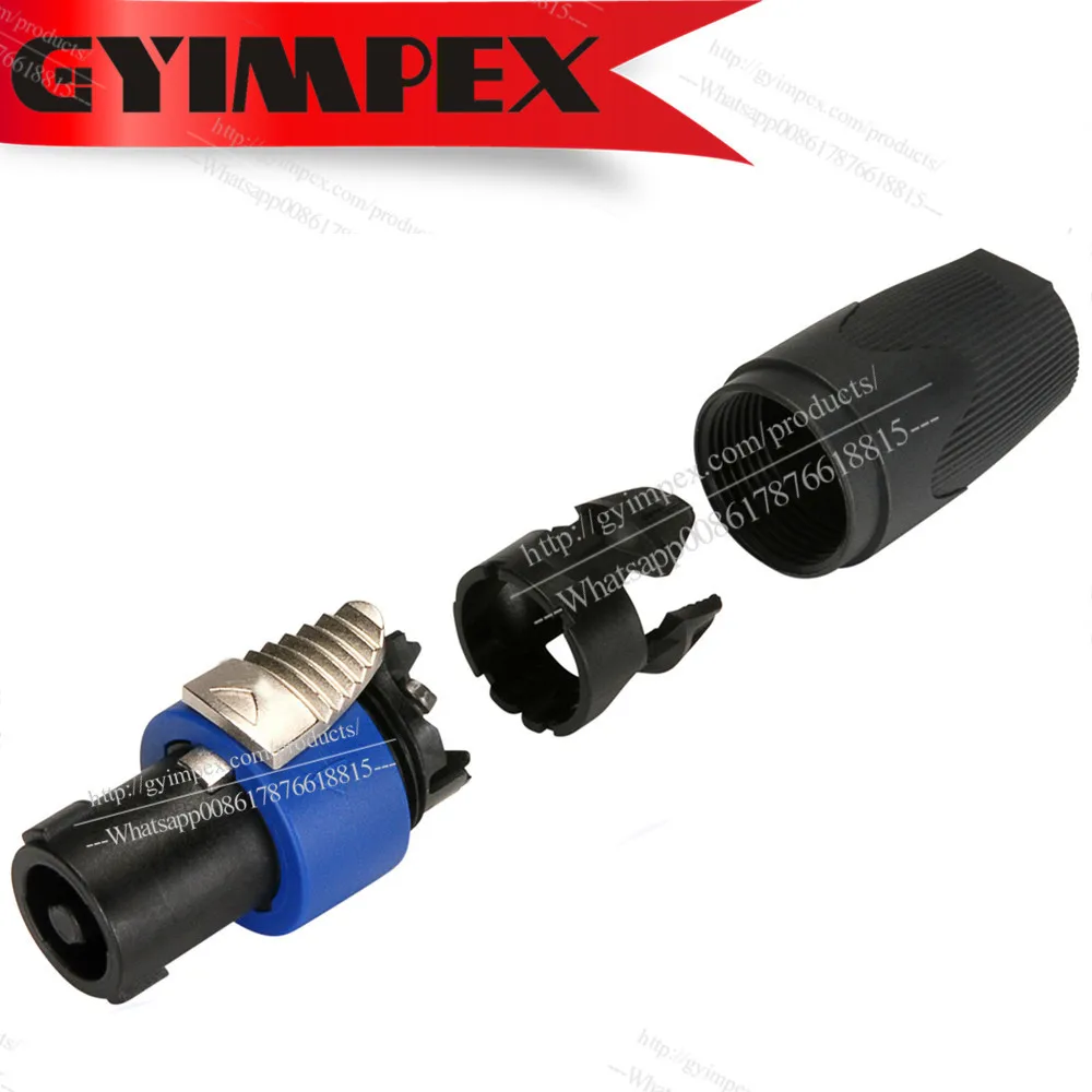 Updated Version Audio Plug Nl4fx Speakon 4pole Plug Female Audio