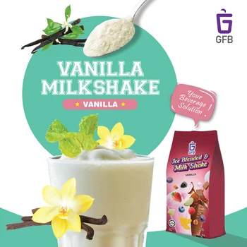 Halal 1kg Instant Vanilla Milkshake Ice Blended Frappe Powder - Buy ...