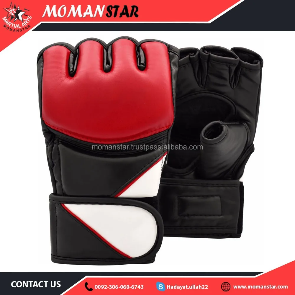 Customized Unisex Muay Thai Kick Boxing Mma Gloves Punching Bag
