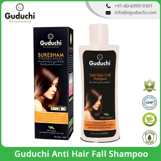 Guduchi Anti Hair Fall Shampoo Prevents Hair Fall Buy Oily