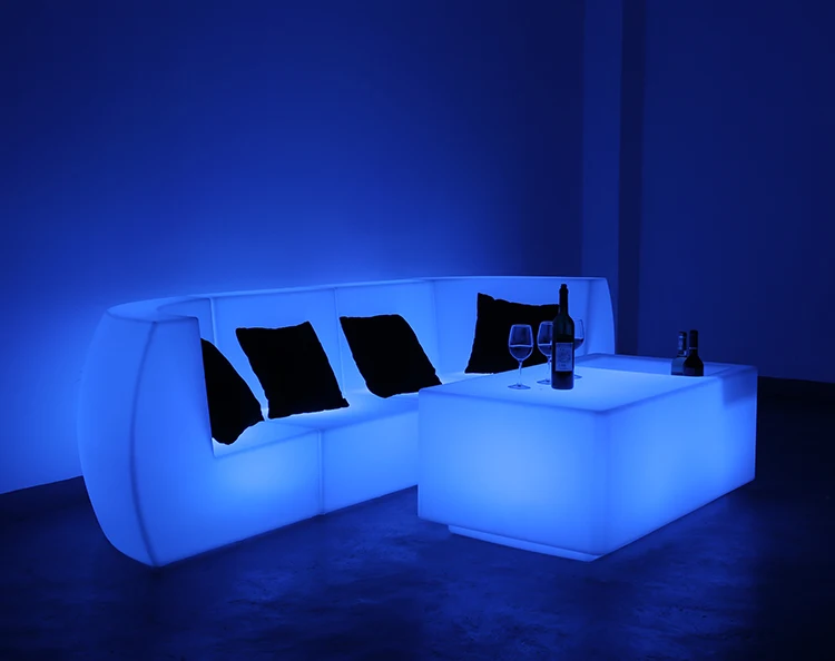 new design led light furniture modern led living room sofa light